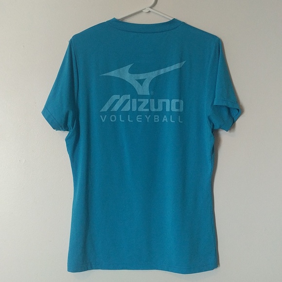 Mizuno V-Neck Short Sleeve T-shirt Large - Picture 4 of 5
